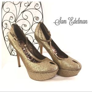 Sam Edelman “Nivan” T-Strap Heels